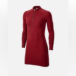 Nike Neoprene Burgundy Dress